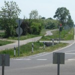 A körforgalomnál kezdődő kerékpárút