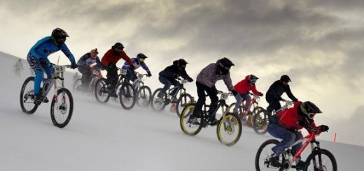 Télen kerékpározni egészséges! (forrás: fb - Bicycle Photo Album)